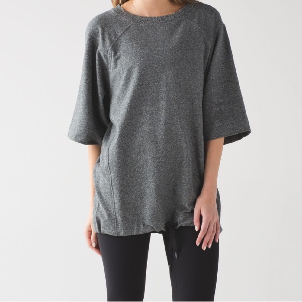 Lululemon Split Short Sleeve
Heathered Speckled Black